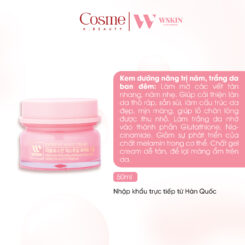 Kem Dưỡng Trị Nám, Trắng Da Ban Đêm Wskin Extreme White Cream