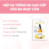 Mặt nạ trắng da cao cấp WSKIN Relaxing B5 Ampoule Mask cho da nhạy cảm