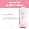 Kem body dưỡng trắng Wskin Crystal White Milky Face & Body